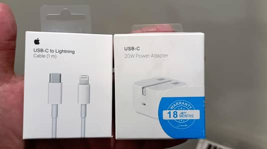 iPhone adapter and cable