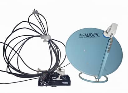 Dish Antenna + Receiver