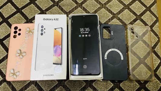 Samsung galaxy a32 with completed saman