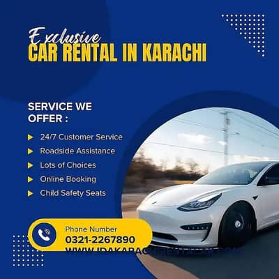Rent a car in Karachi, Car Rental Services, Self Car Rental, Car Rent