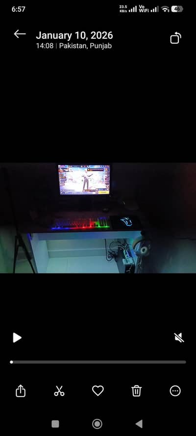 Gaming setup for sale