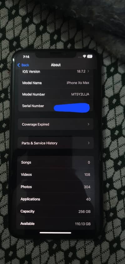 Iphone Xs Max 256gb Read Description For Information
