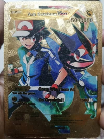 GOLDEN POKEMON CARD