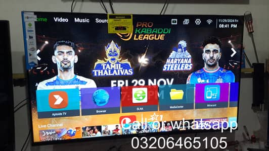 75 INCH LED ,60,55 INCH SMART LED 8K 3 YEAR WARRNTY O32O6465IO5