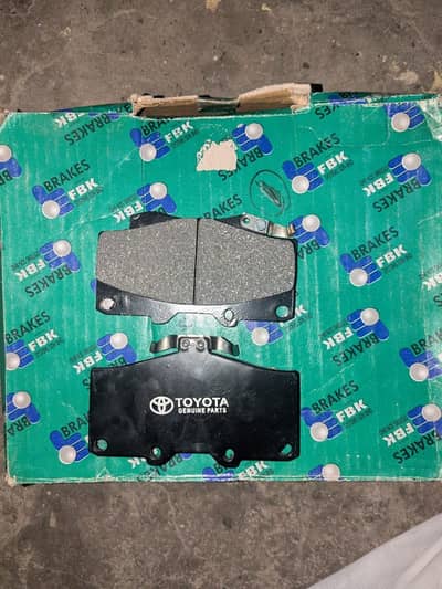 Original Toyota front brake pads