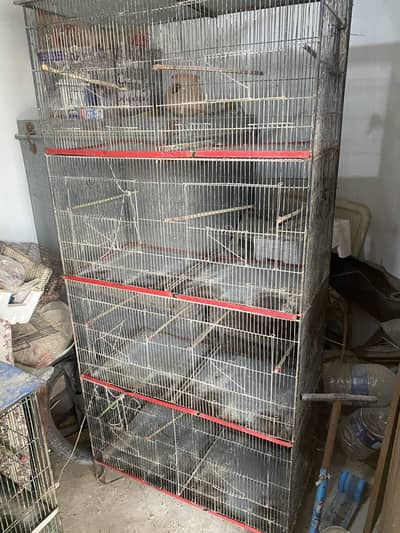 Heavy cages box option good condition