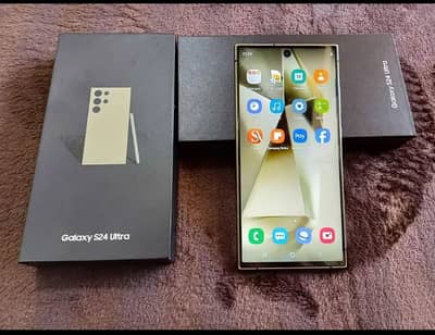 Samsung s24 ultra 12 GB RAM 256 GB memory 0325/1512/146