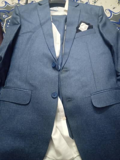 New 2 Pair Suits of coat and pant with shirts ties
