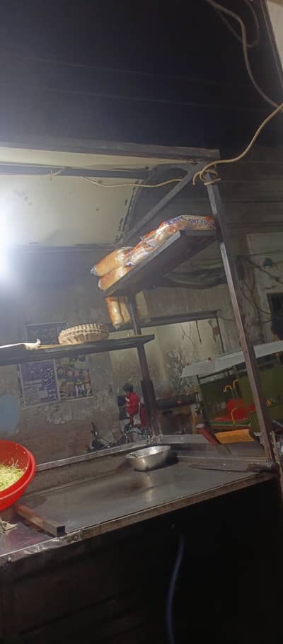 Fast food counter  setup