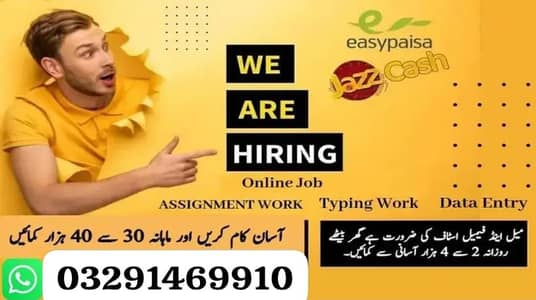 Online work / Online Earning / home work