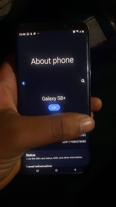 Samsung Galaxy s8 plus
