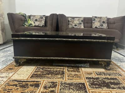 Brown Sofa / poshish Sofa / 3-2-1