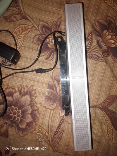 Original Dell AS501 Monitor Sound Bar – Clear Voice – 3.5mm Jack