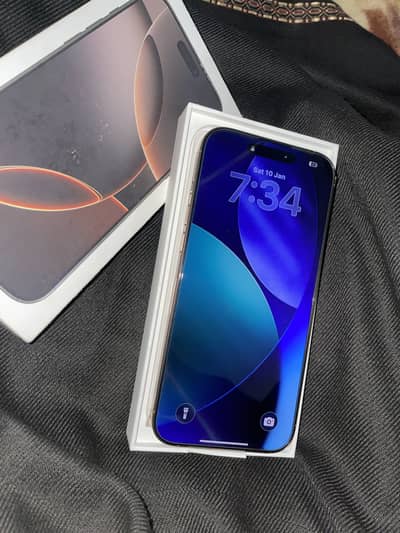 iphone 16 pro max 10/10 jv  256 gb