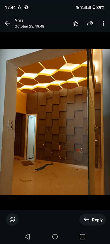 For Rent Commercial use space 4000 square feet main 200 feet Road near practical center School ideal for ( institute coaching center/Soft ware house/Cafeteria /multinational company GULSHAN Iqbal