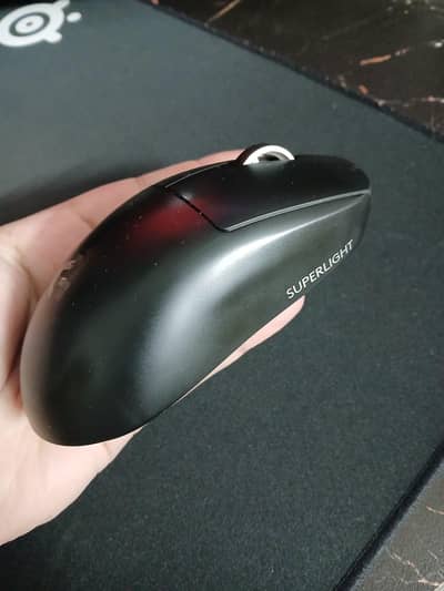 logitech G Pro superlight mouse and Attackshark x3 Pro gaming mouse