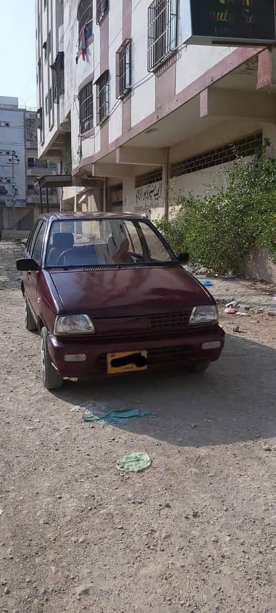 Suzuki Mehran 1999 All documents clear urgent sale serious buyer call