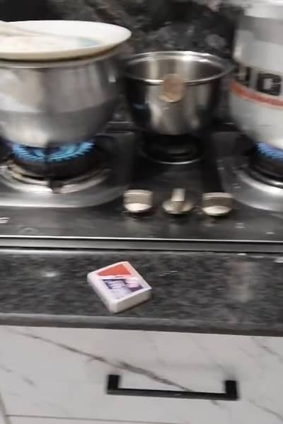 almost new auto matic stove