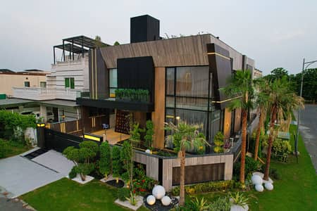 23 Marla Corner Full Furnished Full Basement 6 Bed With Swimming Pool &Amp; Cinema Roof Top Garden Lift In Ultra Modern Bungalow For Sale At Back Of Park