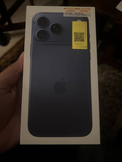 17 PRO MAX 256GB (NEW), 16 PRO 256GB (USED) BOTH PTA APPROVED