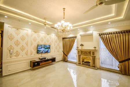 One Kanal Brand New Spanish Design Most Beautiful Bungalow Sale At Prime Location Of DHA Lahore Near To Park & Commercial Market.