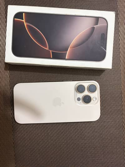 Iphone 16 pro non pta FU with box