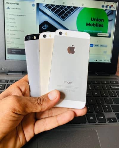 iPhone 5s 64gb with box limited stock  0323=056=58=33 WhatsApp no