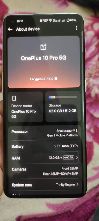 One Plus 10 Pro 5g panda edition