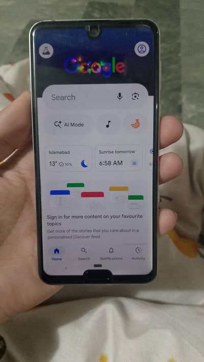 Sharp Aquos R3 Non PTA with Jazz Digit 4G PTA Approved