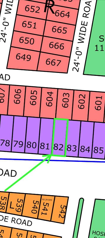 C-82, 120 Sq Yard, Executive Block
