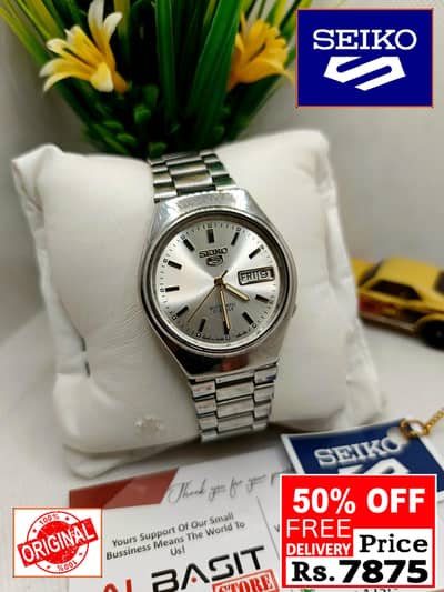 Seiko 5 Citizen Orient Automatic Pre-Owned watch Japan 03161737353