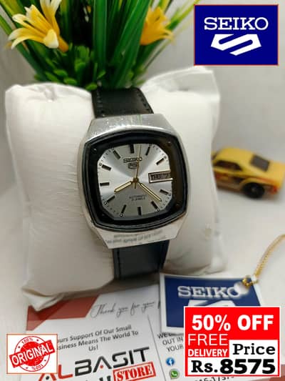 Seiko 5 Citizen Orient Automatic Pre-Owned watch Japan 03161737353