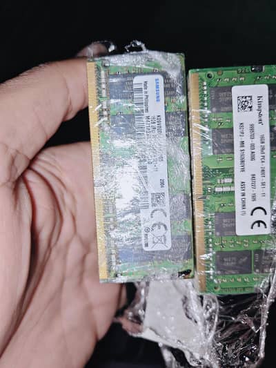 16 GB DDR4 Rams of  laptops available