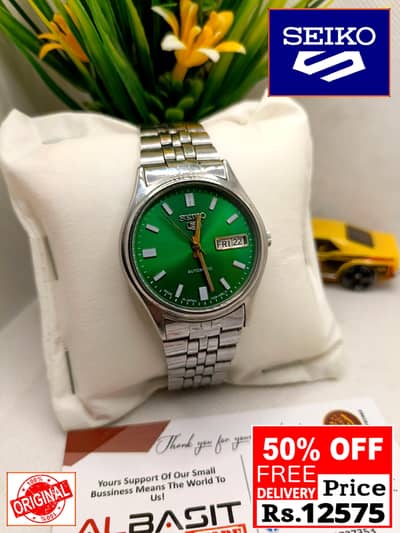 Seiko 5 Citizen Orient Automatic Pre-Owned watch Japan 03161737353