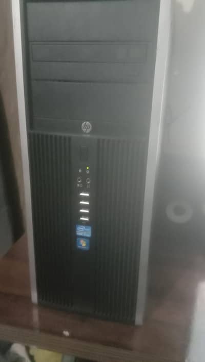 HP Compaq Elite 8300 Desktop PC + 24” LED – For Sale