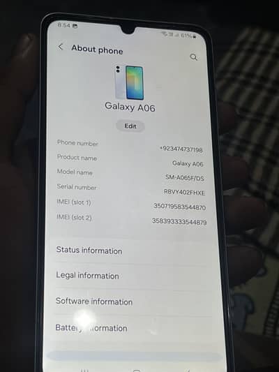 samsung galaxy a06 4/64