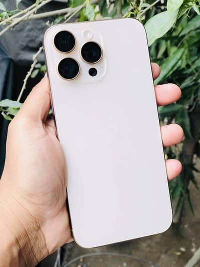 Iphone 16 Pro Max 256gb JV Disert Color 10/10 Lush Condition