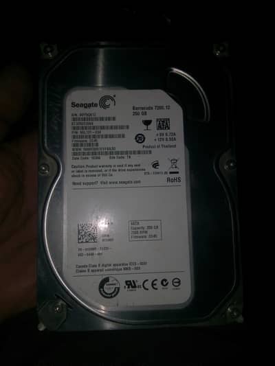 250Gb Hard disk For Sale