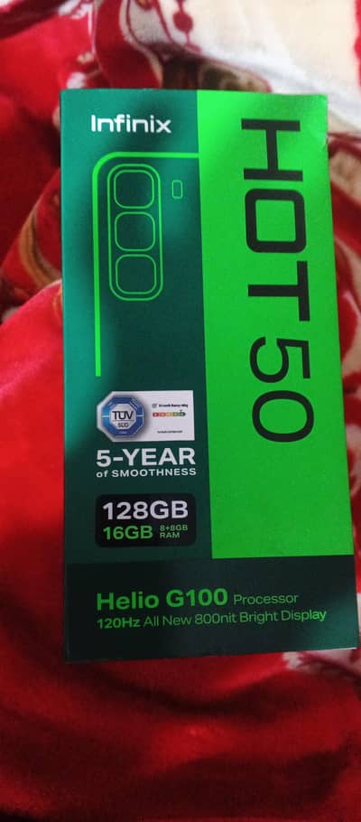 Infinix hot 50.8+8/128 GB