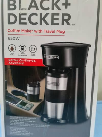 Brand New Black & Decker DCT10-B5 Coffee Machine – Without Cup