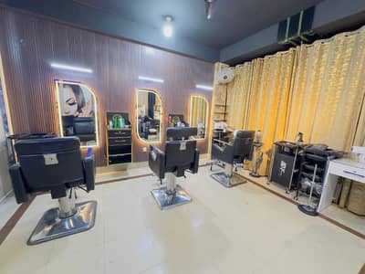 Saloon Setup For Sale & Property On Rent