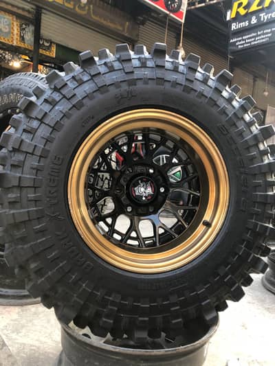 31×10.50R15 tyres and Rims available