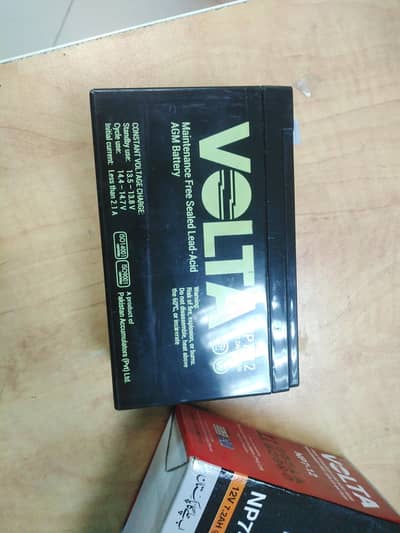 Battery Volta 12v 7Ah New