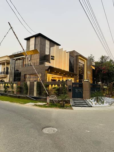 NFC ELITE LIVING: 22 Marla Corner Mansion on 100-Ft Road   The Ultimate Lifestyle Address: Cinema, Pool, & Prime Corner Location!  Location: