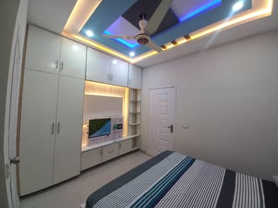 Fully Furnished Apartment Available For Rent In Johar Town Phase 2 Near By UCP University And Shoukat Khanam