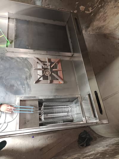 fast food coumter complete