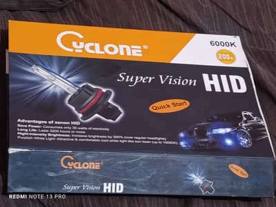 Hid light with 9005 bulbs and h4 bulbs