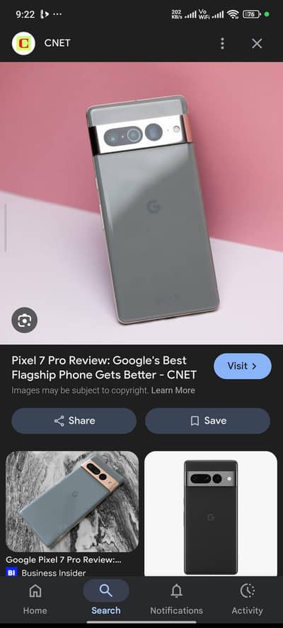 pixel 7 pro green pta