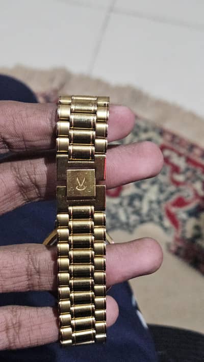 Romanson azalea watch 24k gold plated
