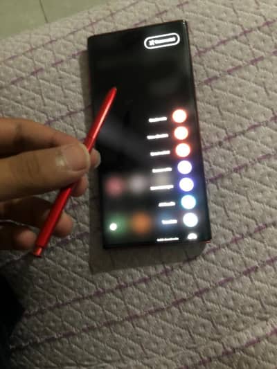 Samsung note 10 5g 12/256 pta approved (exchange possible)